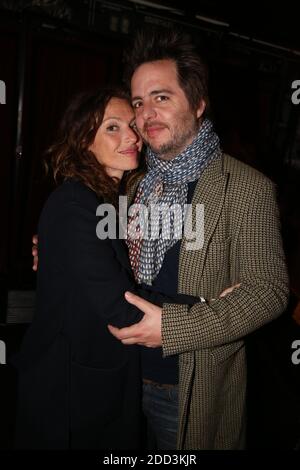 Exclusive - Aurélie Saada et son mari Steeve lors de la soirée d'anniversaire de Nicolas Ullmann (40 ans) a le Montana, Paris, France, le 02 Mai 2018. Photo de Jerome Domine/ABACAPRESS.COM Banque D'Images