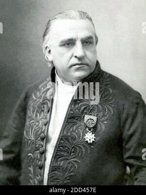 JEAN-MARTIN CHARCOT (1825-1893) neurologue français spécialisé en hystérie Banque D'Images