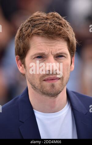 Pierre Deladonchamps posant au salon de photo du Plaire, Aimer et courir Vite, qui s'est tenu au Palais des Festivals le 11 mai 2018 à Cannes, en France, dans le cadre du 71e Festival annuel du film de Cannes. Photo de Lionel Hahn/ABACAPRESS.COM Banque D'Images