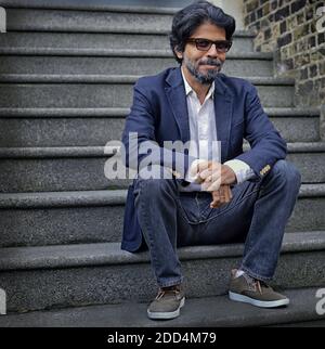 GRANDE-BRETAGNE / Londres / Pankaj Mishra à Londres Banque D'Images