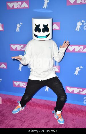 Marshmello assiste aux MTV Video Music Awards 2018 au radio City Music Hall le 20 août 2018 à New York. Photo de Lionel Hahn/ABACAPRESS.COM Banque D'Images