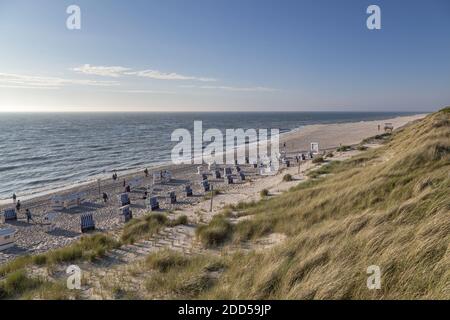 Géographie / Voyage, Allemagne, Schleswig-Holstein, Sylt, plage de la liste, Additional-Rights-Clearance-Info-non-disponible Banque D'Images