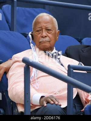 New York, NY, États-Unis. Le 05septembre 2020. David Dinkins le huitième jour de l'US Open 2016 au centre de tennis national de l'USTA Billie Jean King le 5 septembre 2016 dans le quartier Flushing du quartier Queens de New York personnes: David Dinkins crédit: Ahoo Me.Com/Media Punch/Alay Live News Banque D'Images