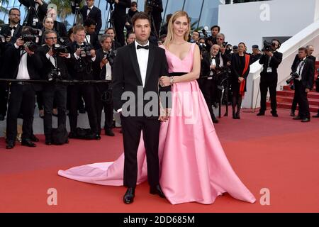 Chiara Ferragni, Federico Leonardo Lucia participe à la projection du Grand bain qui s'est tenue au Palais des Festivals le 13 mai 2018 à Cannes, en France, dans le cadre du 71e Festival annuel du film de Cannes. Photo de Lionel Hahn/ABACAPRESS.COM Banque D'Images