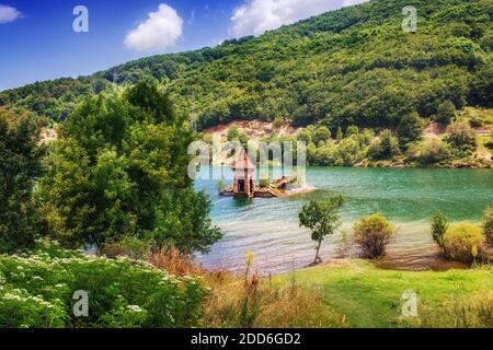 Parc national de Mavrovo en Macédoine Banque D'Images