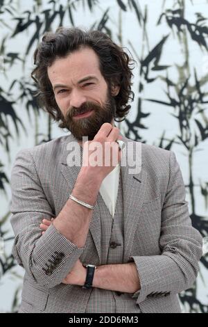 Exclusif - l'acteur français Romain Duris pose pour des photos lors du 71e Festival annuel de Cannes le 13 mai 2018 à Cannes, France. Photo d'Aurore Marechal/ABACAPRESS.COM Banque D'Images