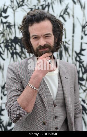 Exclusif - l'acteur français Romain Duris pose pour des photos lors du 71e Festival annuel de Cannes le 13 mai 2018 à Cannes, France. Photo d'Aurore Marechal/ABACAPRESS.COM Banque D'Images