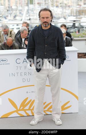 Acteur Vincent Perez assistant au photocall pour 'Cyrano de Bergerac' lors du 71e Festival annuel de Cannes au Palais des Festivals le 14 mai 2018 à Cannes, France. Photo de David Boyer/ABACAPRESS.COM Banque D'Images