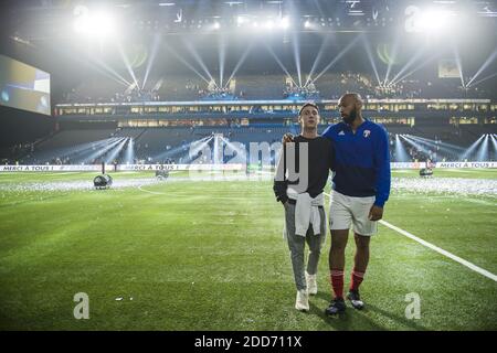 Thierry Henry lors d'une exposition de football entre l'équipe nationale française de football de la coupe du monde 1998 et la FIFA 98 composée d'anciens joueurs internationaux, pour marquer le 20e anniversaire de la victoire de la coupe du monde 1998 en France, le 12 juin 2018 à l'U Arena de Nanterre, près de Paris. Photo par ELIOT BLONDT/ABACAPRESS.COM Banque D'Images