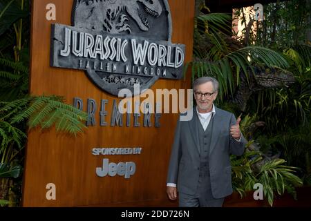 Steven Spielberg assiste à la première de « Jurassic World: Fallen Kingdom » d'Universal Pictures et d'Amblin Entertainment à la salle de concert Walt Disney le 12 juin 2018 à Los Angeles, en Californie. Photo de Lionel Hahn/ABACAPRESS.COM Banque D'Images