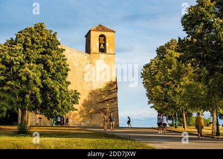 Église de Tourtour, Provence-Alpes-Côte d'Azur, Sud de la France, Europe Banque D'Images