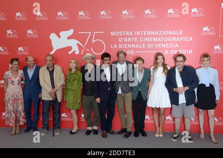 Anne Consigny, Mads Mikkelsen, Lolita Chammah, Jean-Claude Carriere, Julian Schnabel, Vladimir Consigny, Willem Dafoe et Emmanuelle Seigner assistent à la photo à la porte d'Eternity dans le cadre du 75e Festival International du film de Venise (Mostra) à Venise, Italie, le 03 septembre 2018. Photo d'Aurore Marechal/ABACAPRESS.COM Banque D'Images