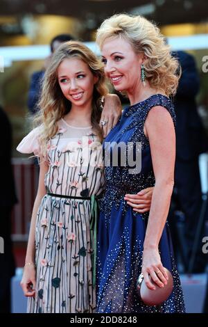 Camilla de Bourbon des deux-Siciles et sa fille Maria-Chiara de Bourbon des deux-Siciles assistent à la première de Vox Lux dans le cadre du 75e Festival International du film de Venise (Mostra) à Venise, Italie, le 04 septembre 2018. Photo d'Aurore Marechal/ABACAPRESS.COM Banque D'Images