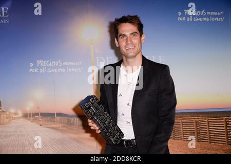 Jim Cummings reçoit le Grand Prix de la participation aux lauréats Photocall lors du 44e Festival du film américain de Deauville, le 8 septembre 2018. Photo de Julien Reynaud/APS-Medias/ABACAPRESS.COM Banque D'Images