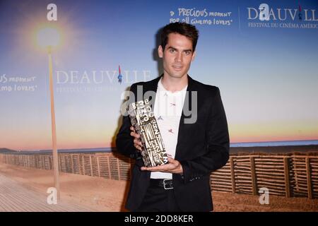 Jim Cummings reçoit le Grand Prix de la participation aux lauréats Photocall lors du 44e Festival du film américain de Deauville, le 8 septembre 2018. Photo de Julien Reynaud/APS-Medias/ABACAPRESS.COM Banque D'Images