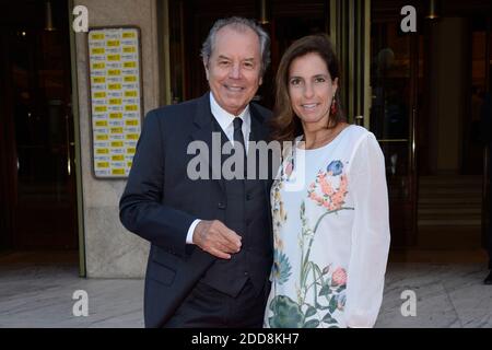 Christian Morin et sa femme assistant au 24e Gala d'Amnesty International au Théâtre des champs Elysées a Paris, France le 21 juin 2018. Photo d'Aurore Marechal/ABACAPRESS.COM Banque D'Images