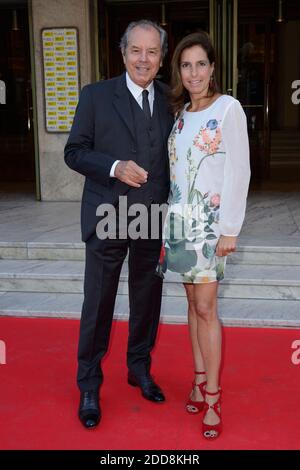 Christian Morin et sa femme assistant au 24e Gala d'Amnesty International au Théâtre des champs Elysées a Paris, France le 21 juin 2018. Photo d'Aurore Marechal/ABACAPRESS.COM Banque D'Images