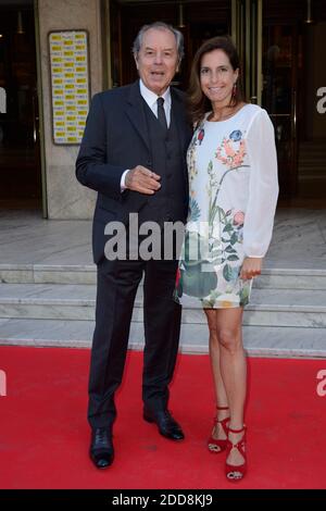 Christian Morin et sa femme assistant au 24e Gala d'Amnesty International au Théâtre des champs Elysées a Paris, France le 21 juin 2018. Photo d'Aurore Marechal/ABACAPRESS.COM Banque D'Images