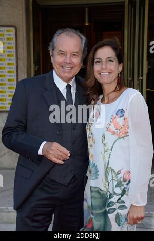 Christian Morin et sa femme assistant au 24e Gala d'Amnesty International au Théâtre des champs Elysées a Paris, France le 21 juin 2018. Photo d'Aurore Marechal/ABACAPRESS.COM Banque D'Images