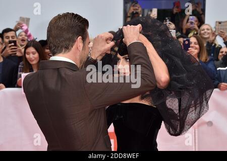 Bradley Cooper et Lady Gaga assistent à la projection A Star is Born qui a eu lieu au Roy Thomson Hall pendant le Festival international du film de Toronto, à Toronto, au Canada, le 9 septembre 2018. Photo de Lionel Hahn/ABACAPRESS.com Banque D'Images