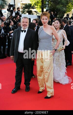 Perico Legasse et Natacha Polony arrivent le 19 mai 2018 pour la cérémonie de clôture et la projection du film "l'homme qui a tué Don Quichotte" à la 71e édition du Festival de Cannes, dans le sud de la France. Photo de David Boyer/ABACAPRESS.COM Banque D'Images