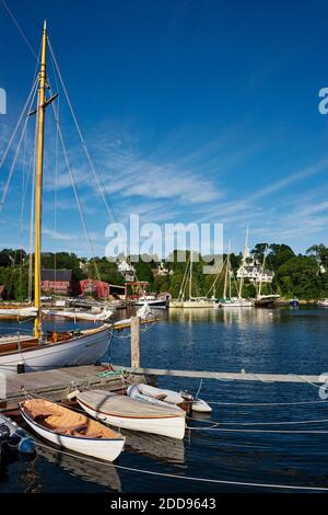 Harbour, Rockport, Maine, États-Unis Banque D'Images