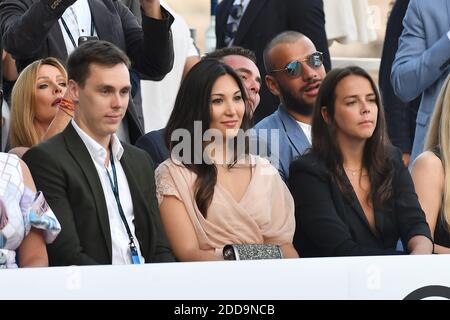 Louis Ducruet, Marie Chevallier et Pauline Ducruet assistent à l'Amber Lounge UNITE 2018 en aide à la fondation de Sir Jackie Stewart « Race Against Dementia » à l'hôtel le Méridien le 25 mai 2018 à Monte-Carlo, Monaco. Photo de Laurent Zabulon/ABACAPRESS.COM Banque D'Images