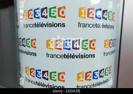 France télévisions bâtiment, dimanche 24 juin 2018 à Paris, France. Photo de Stephane le Tellec/ABACAPRESS.COM Banque D'Images