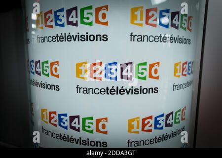 France télévisions bâtiment, dimanche 24 juin 2018 à Paris, France. Photo de Stephane le Tellec/ABACAPRESS.COM Banque D'Images