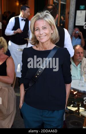 Claire Chazal lors du soir l'été Littéraire des deux Magots a Paris, France le 25 juin 2018 photo par Alain Apaydin/ABACAPRESS.COM Banque D'Images