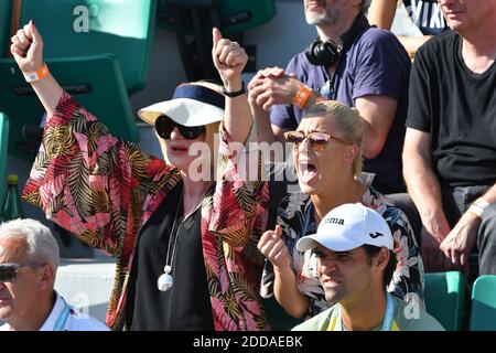 Katrina Patchett participe à l'Open de France 2018 - quatrième jour à Roland Garros le 30 mai 2018 à Paris, France. Photo de Laurent Zabulon/ABACAPRESS.COM Banque D'Images