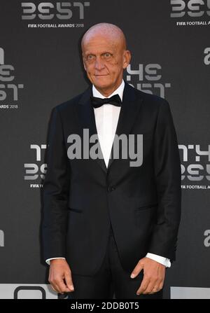 Pierluigi Collina arrive aux meilleurs FIFA football Awards 2018 au Royal Festival Hall de Londres, Royaume-Uni, le 24 septembre 2018. Photo de Christian Liewig/ABACAPRESS.COM Banque D'Images