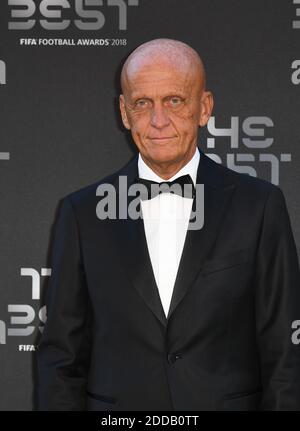 Pierluigi Collina arrive aux meilleurs FIFA football Awards 2018 au Royal Festival Hall de Londres, Royaume-Uni, le 24 septembre 2018. Photo de Christian Liewig/ABACAPRESS.COM Banque D'Images