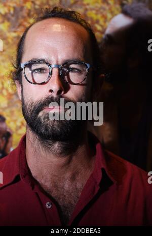 Cedric Herrou assiste à la première de la Balance à Paris, France, le 26 septembre 2018. Photo d'Alain Apaydin/ABACAPRESS.COM Banque D'Images