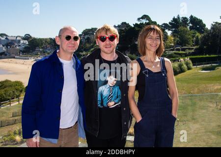 Kate Dickie, Rupert Grint et Ian Hart lors de la 29e édition du Dinard film Festival le 27 septembre 2018 à Dinard, France. Photo de Thibaud MORITZ ABACAPRESS.COM Banque D'Images