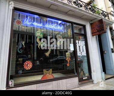 Boutique de mode Vivienne Westwood à Londres. Banque D'Images
