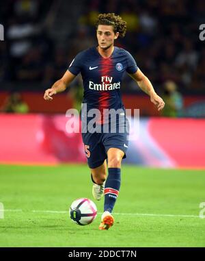 Archive : Adrien Rabiot, footballeur français de Paris Saint-Germain (PSG) Paris, France le 13 août 2019. Photo de Bevilacqua Giuliano/ABACAPRESS.COM Banque D'Images
