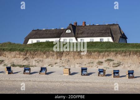 Géographie / Voyage, Allemagne, Schleswig-Holstein, isle Sylt, Hotel Soel'ring yard dans les dunes, Rantum, Additional-Rights-Clearance-Info-not-available Banque D'Images