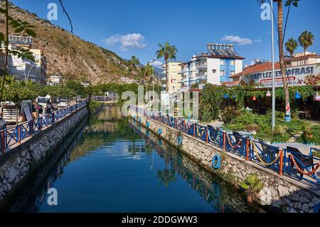 District de Finike sur la côte méditerranéenne de la province d'Antalya en Turquie. 4 novembre 2020 Banque D'Images