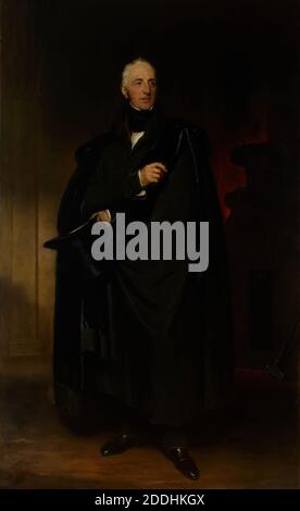 Portrait de Matthew Robinson Boulton, vers 1830 Sir Thomas Lawrence Sir Martin Archer Shee, peinture à l'huile, Science et Industrie, Portrait, Homme, Costume, chapeau, intégrale, Costume, manteau Banque D'Images