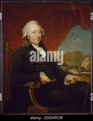 Portrait de Matthew Boulton (1728-1809), 1772 Charles Frederick von Breda, 18e siècle, peinture à l'huile, Science et Industrie, Portrait, Homme, Histoire de Birmingham, assis Banque D'Images