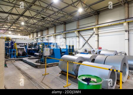 Atelier de machines et usine de travaux métallurgiques Banque D'Images