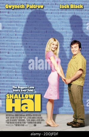 Affiche - Gwyneth Paltrow, Jack Black, 'Shallow Hal' (2001) photo: XXème siècle Fox / The Hollywood Archive / référence du fichier # 34078-0076FSTHA Banque D'Images