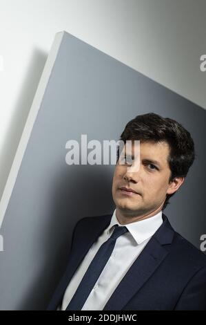 Le ministre français du logement Julien Denormandie pose pour des photos à Paris, en France, le 22 septembre 2019. Photo par Eliot Blondt/ABACAPRESS.COM Banque D'Images