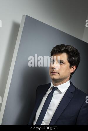 Le ministre français du logement Julien Denormandie pose pour des photos à Paris, en France, le 22 septembre 2019. Photo par Eliot Blondt/ABACAPRESS.COM Banque D'Images