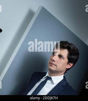 Le ministre français du logement Julien Denormandie pose pour des photos à Paris, en France, le 22 septembre 2019. Photo par Eliot Blondt/ABACAPRESS.COM Banque D'Images