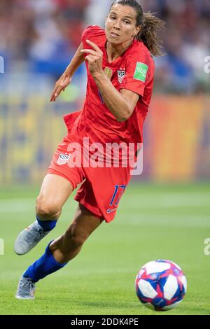 Tobin Heath des États-Unis en action lors de la coupe du monde des femmes de la FIFA 2019 demi-finale entre l'Angleterre et les États-Unis au stade Groupama le 2 juillet 2019 à Decines près de Lyon, France.photo par David Niviere/ABACAPRESS.COM Banque D'Images