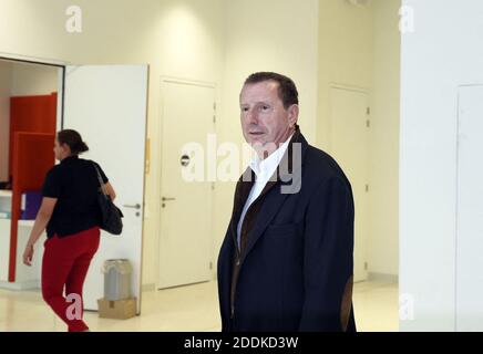 Pierre Botton a jugé pour abus de biens au tribunal de Paris, France, le 12 juillet 2019. Pour avoir déversé des dons à l'association contre la récidive qu'il a fondée. L'homme d'affaires Pierre Botton au tribunal pour violation de la confiance, fraude, abus de biens d'entreprise, contrefaçon et usage de faux et de blanchiment. Photo de Patrice Pierrot/avenir Pictures/ABACAPRESS.COM Banque D'Images