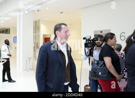 Pierre Botton a jugé pour abus de biens au tribunal de Paris, France, le 12 juillet 2019. Pour avoir déversé des dons à l'association contre la récidive qu'il a fondée. L'homme d'affaires Pierre Botton au tribunal pour violation de la confiance, fraude, abus de biens d'entreprise, contrefaçon et usage de faux et de blanchiment. Photo de Patrice Pierrot/avenir Pictures/ABACAPRESS.COM Banque D'Images