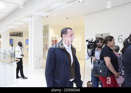 Pierre Botton a jugé pour abus de biens au tribunal de Paris, France, le 12 juillet 2019. Pour avoir déversé des dons à l'association contre la récidive qu'il a fondée. L'homme d'affaires Pierre Botton au tribunal pour violation de la confiance, fraude, abus de biens d'entreprise, contrefaçon et usage de faux et de blanchiment. Photo de Patrice Pierrot/avenir Pictures/ABACAPRESS.COM Banque D'Images